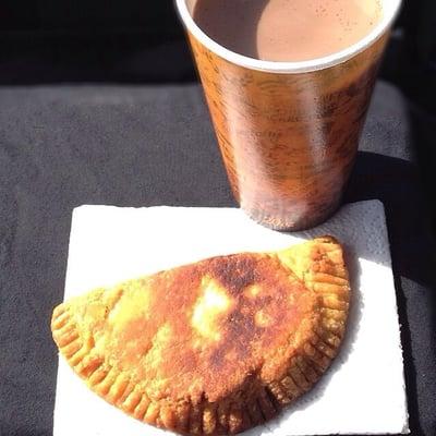 CampFire-Choco-Latte & Homemade Fried Apple Pie - Jazzee Java