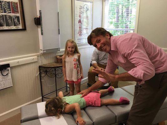 Love seeing Dr. Fuller invest so much into the next generation! His adjustments are so specific and gentle, all the kids love it!