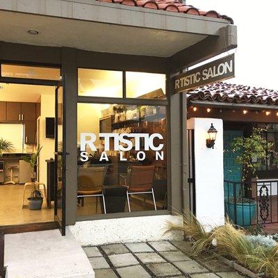 Rtistic Salon on El Camino Real just south of Del Mar street.