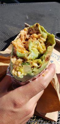 Scorpion Chicken Burrito! Packed!