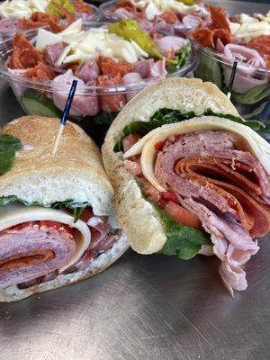 Italian cold cut or Italian Salad