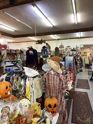 Seasonal goods, clothing, furniture