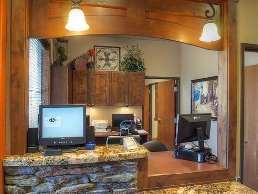 Front desk/reception