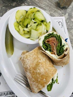 Smoked Salmon Wrap