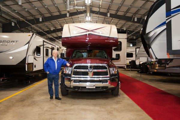 ABC RV Sales Indoor Showroom