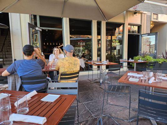 Patio seating