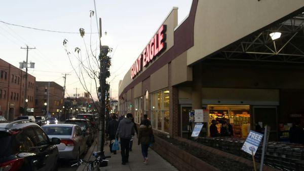 Missed Connections. You: walking past Giant Eagle with a blue bag and a gf. Me: taking photos of you creepily. Call me maybe?