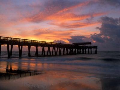 The pier on tybee