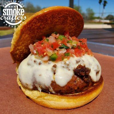 Choriqueso Burger