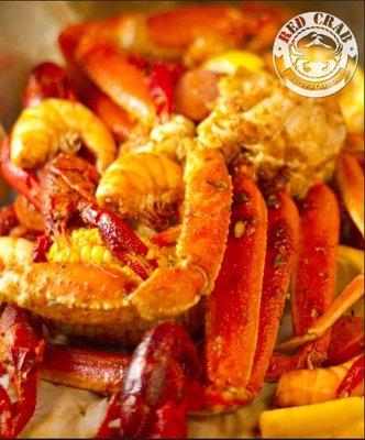 Delicious seafood boil