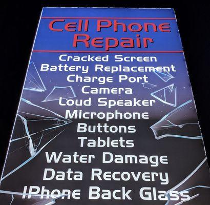 We cover it all....and yes, we do replace the back glass on iPhones as well.  Contact us for a quote.