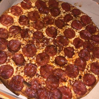 Pepperoni Thin and Crispy