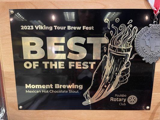 Award winning Beers