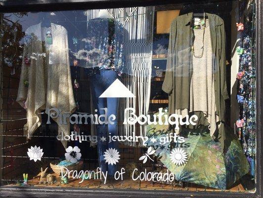 Front window on Colorado Avenue