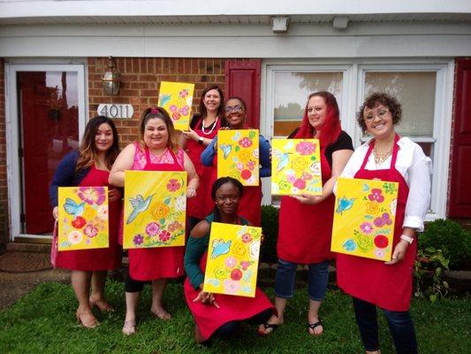 Smiles on Canvas Mobile Paint Parties