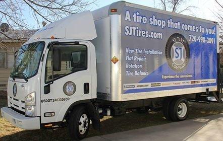 SJ Tire Company Mobile unit