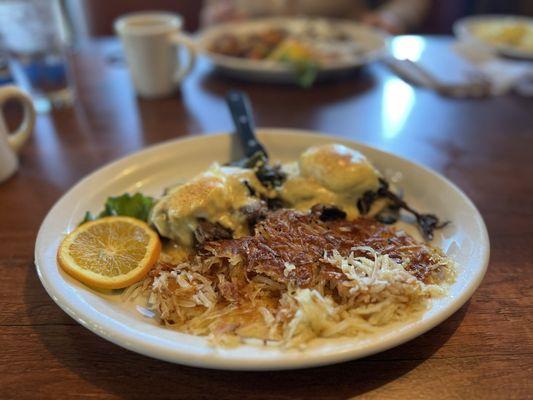 POBLANO EGGS BENEDICT