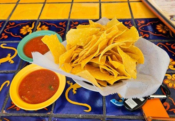 Complimentary Chips & Salsa