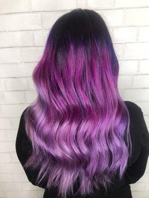 Vivid Custom Color using Matrix SoColor Cult