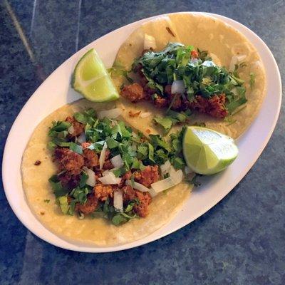 Two Al Pastor Tacos