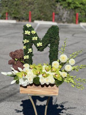 Baby welcome arrangement