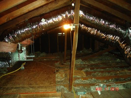 With central heating and air conditioning systems, it is essential that the ductwork is designed and installed correctly