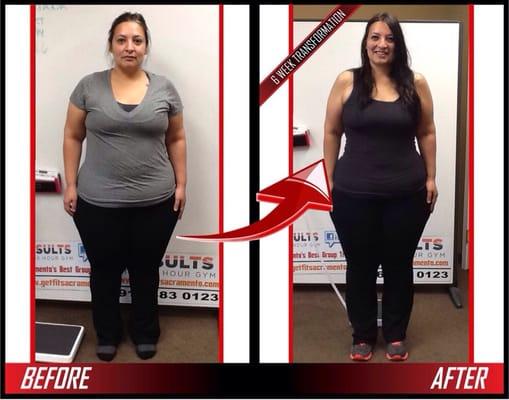 Adriana lost 30lbs in 6 weeks