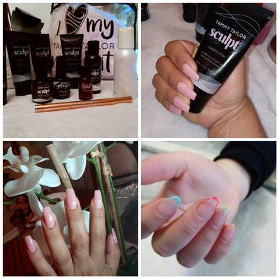 Happy customers using #acrygel #polygel