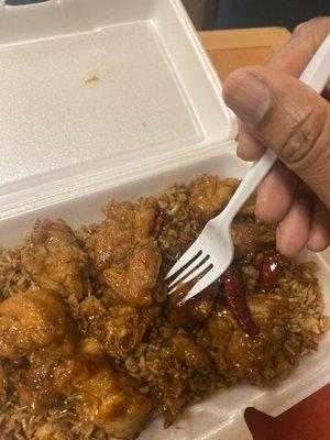 1. General Tso's Chicken So how do you like your Tso's? Lots of sauce, a little sauce super spicy?