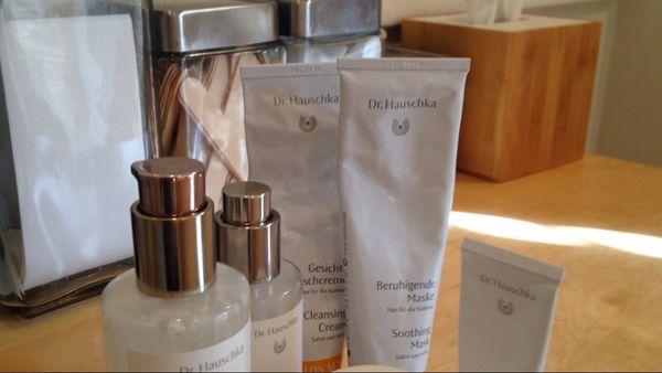 I specialize in Natural Skin Care.  I'm licensed and certified Dr. Hauschka Esthetician.