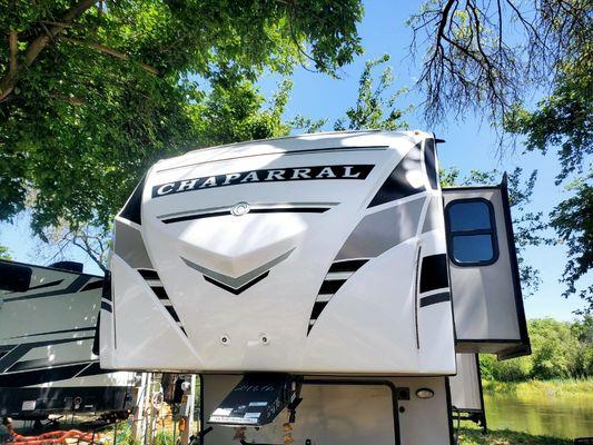 RV cleaning. Inspection prior to starting. Pressure washing . Window cleaning