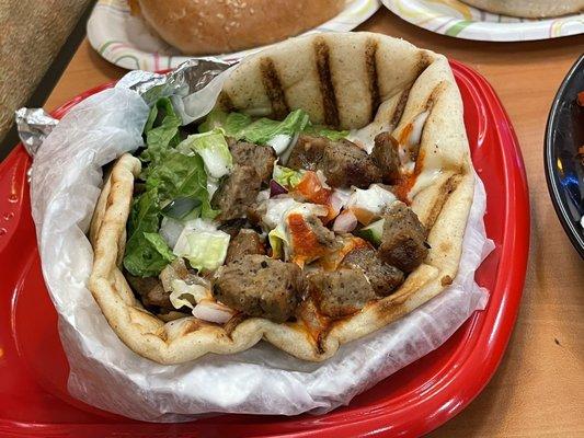 7. Lamb Gyro Wrap Combo