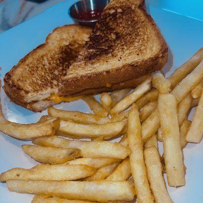 Grill cheese & fries