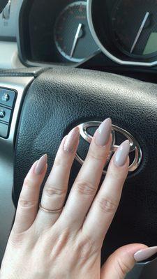 Almond nails