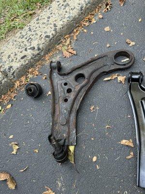 Old control arm