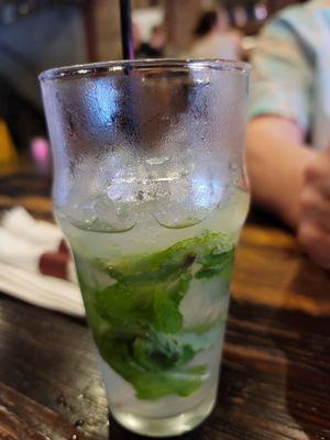 I highly recommend their mojito!  The house made limeade makes it so good and refreshing.