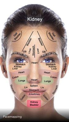 Amy Rae is an expert in face mapping and can help you figure out the underlying causes of your skin issues.