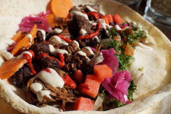 Beef Shawarma wrap