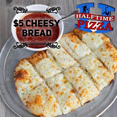 $5 Cheesy Bread for Spurs Games