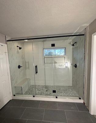 My new shower and floor