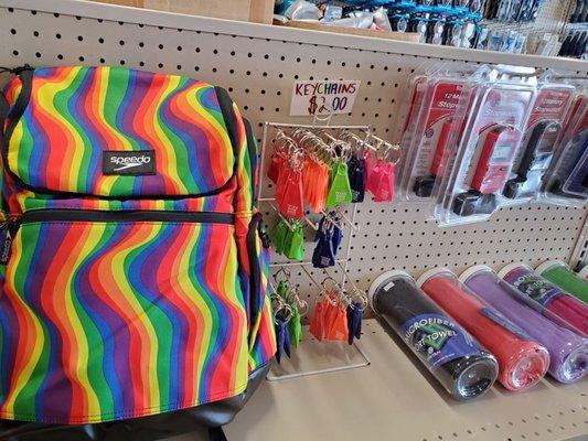 Colorful backpacks on sale