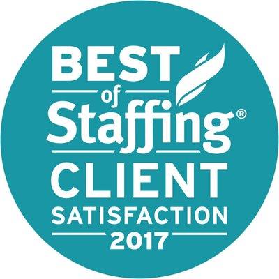 Best of Staffing - Client Satisfaction 2017