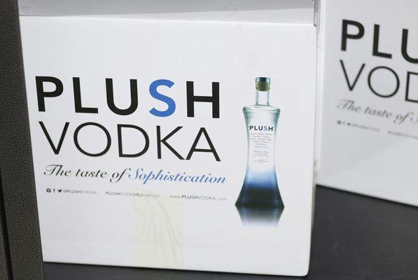 Black owned Plusk Vodka always in stock