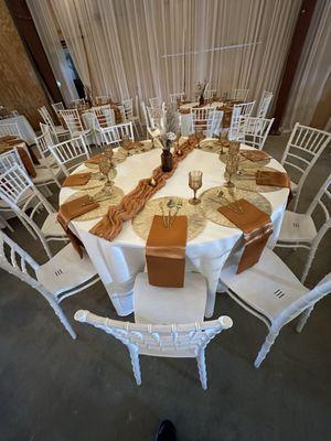 Beautiful table set up