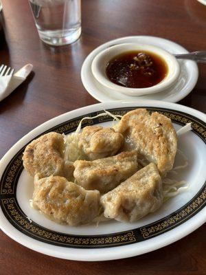 Pan fried Dumplings