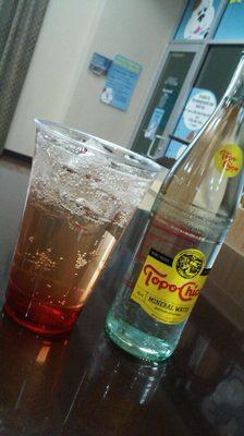 We sell Topo Chico!