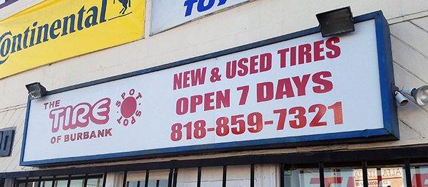 The Tire Spot store front