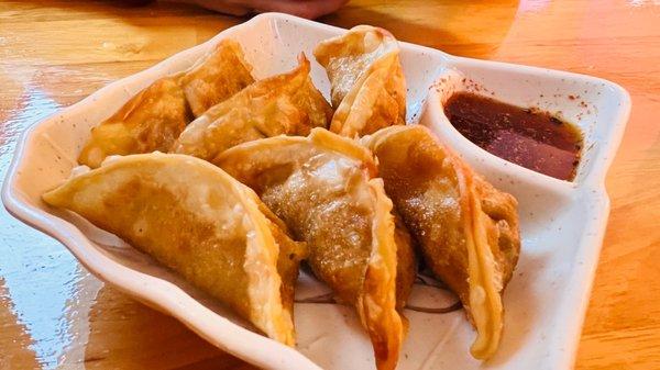 Fried Pork Gyoza.