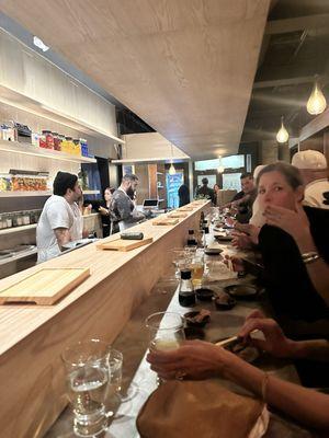 sushi chef counter seating