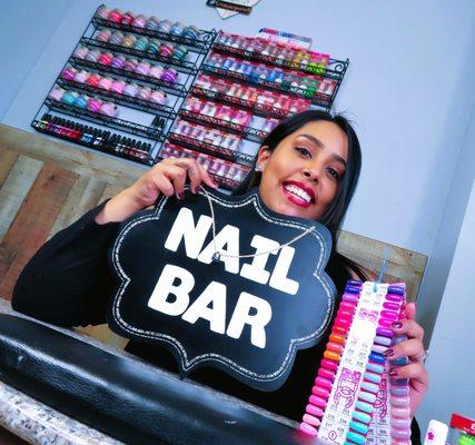 Sammantha (nail technician) at Trove!